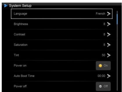 TELEFUNKEN DPF10333 - - Aactivation/ desactivacao do sensor de luminosidade - 1