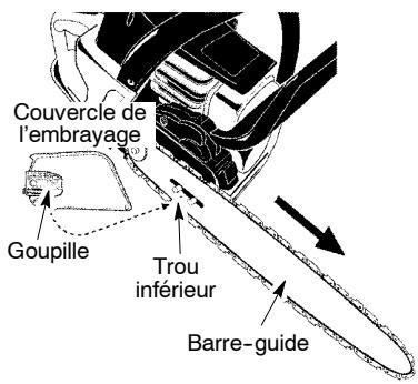 MCCULLOCH CS330 - ATTACHER LA BARRE ET LA CHAINE (si elles ne sont pas déjà attachées) - 6