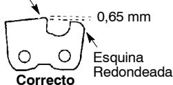 MCCULLOCH CS330 - PARA AFILAR LA CADENA: - 7