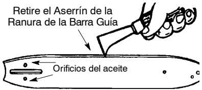 MCCULLOCH CS330 - MANTENIMIENTO DE LA BARRA GUIA - 1