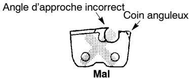 MCCULLOCH CS330 - POUR AFFUTER LA CHAINE : - 7