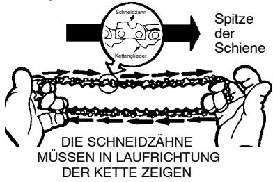 MCCULLOCH CS330 - SCHWERT UND KETTE MONTIEREN (wenn nicht schon montiert) - 5