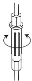 MCCULLOCH M53-190AWFX - Regolazione del filo di frizione M53-190RP - 1