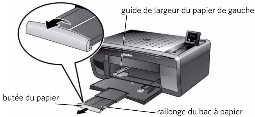 KODAK ESP 5200 - Chargement du papier ordinaire - 2