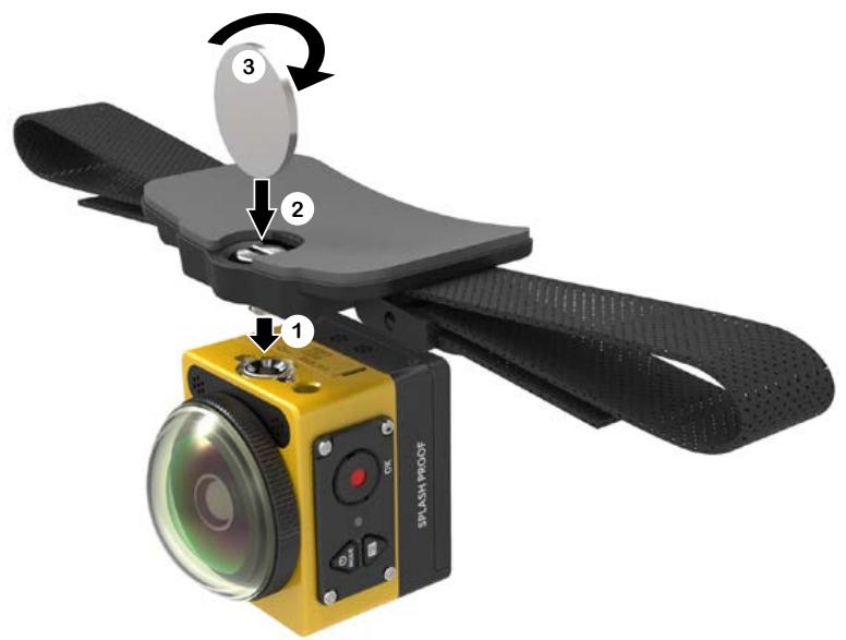 KODAK PIXPRO SP360 VR4K - Méthode d'installation : - 1