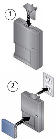 KODAK PLAYSPORT - Charge via un chargeur externe ou un port USB - 1
