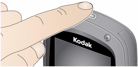 KODAK PLAYSPORT ZX5 - Mise sous tension du caméscope - 1
