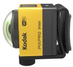 KODAK SP360 - Clip Rapide : convenable à tailler sur une ceinture ou un harnachement - 3