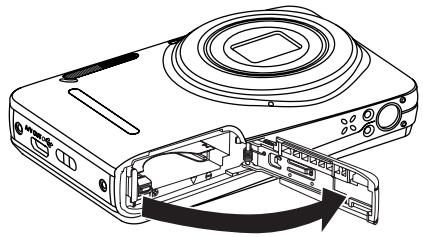 KODAK X53 - Installez la batterie et la carte mémoire - 3