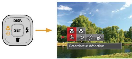 KODAK X53 - Paramètres du retardateur - 1