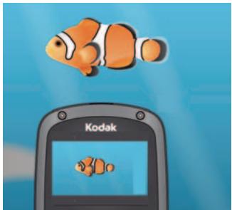 KODAK ZX5 - Using the camera under water - 1