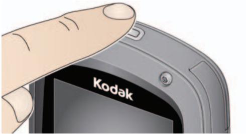 KODAK ZX5 - Turning on the camera - 1