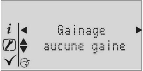 ATLANTIC CALYPSO - Régler le type de gainage : - 1