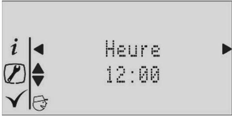 ATLANTIC CALYPSO - Régler l'heure : - 1