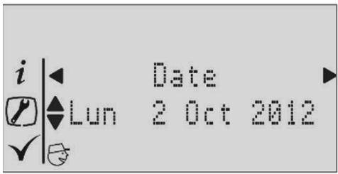 ATLANTIC CALYPSO - Régler la date : - 1