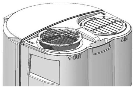 ATLANTIC CALYPSO - Mise en place de l'accessoire de raccordement pour gaine - 2
