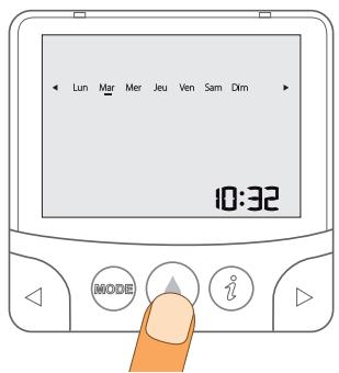 ATLANTIC VIZENGO - 2-3. Réglage du jour et de l'heure - 6