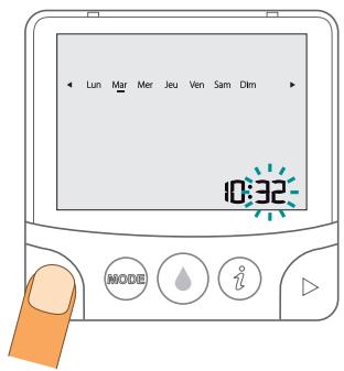 ATLANTIC VIZENGO - 2-3. Réglage du jour et de l'heure - 5