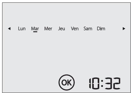 ATLANTIC VIZENGO - 2-3. Réglage du jour et de l'heure - 7