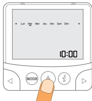 ATLANTIC VIZENGO - 2-3. Réglage du jour et de l'heure - 4
