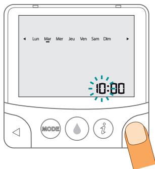 ATLANTIC VIZENGO - 2-3. Réglage du jour et de l'heure - 3