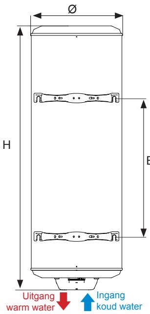 ATLANTIC ZENEO - Verticalicale boiler wandmodel (VM) - 1