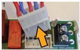 ATLANTIC ZENEO - Instructions for changing to three-phase - 1