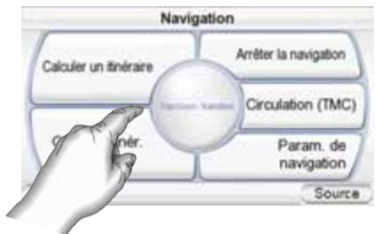 HARMAN KARDON 810 & GPS-810 [GPS-810EU] - NAVIGATION VERS UN CENTRE VILLE: - 1