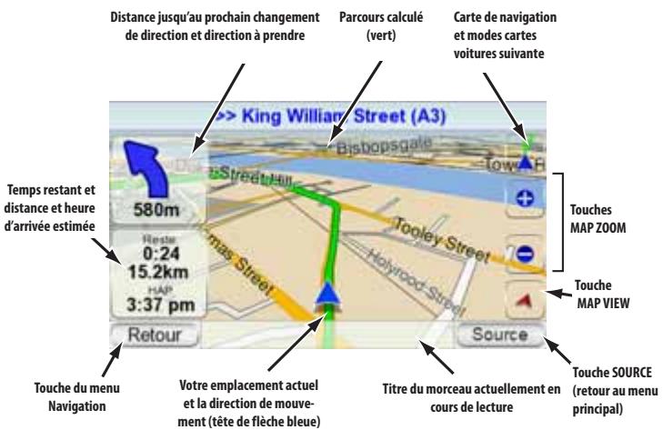 HARMAN KARDON 810 & GPS-810 [GPS-810EU] - Navigation vers votre destination - 1