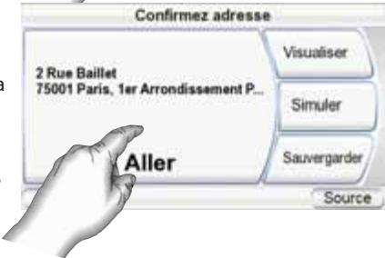 HARMAN KARDON 810 & GPS-810 [GPS-810EU] - NAVIGATION VERS UN CODE POSTAL : - 2