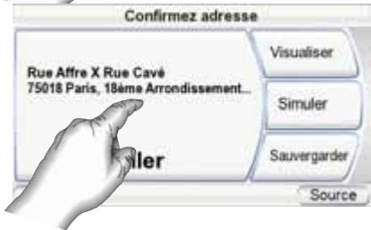 HARMAN KARDON 810 & GPS-810 [GPS-810EU] - NAVIGATION VERS UN CENTRE VILLE: - 8