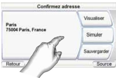 HARMAN KARDON 810 & GPS-810 [GPS-810EU] - NAVIGATION VERS UN CENTRE VILLE: - 6
