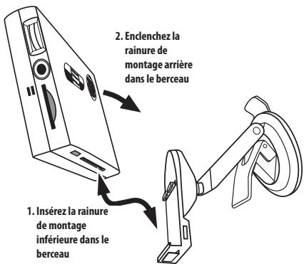 HARMAN KARDON 810 & GPS-810 [GPS-810EU] - MISE EN PLACE DU GPS-910/GPS-810 SUR LA FIXATION - 1