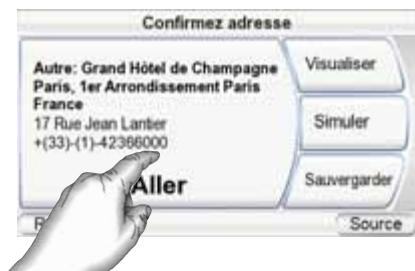 HARMAN KARDON 810 & GPS-810 [GPS-810EU] - NAVIGATION VERS LES LIEUX RÉCEMMENT VISITÉS OU ENREGISTRÉS - 3