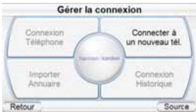 HARMAN KARDON 810 & GPS-810 [GPS-810EU] - Pour connecter à un nouveau téléphone - 2