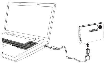 HARMAN KARDON 810 & GPS-810 [GPS-810EU] - Après avoir chargé la batterie pendant au moins 6 heures : - 1