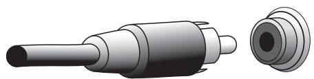 HARMAN KARDON AVR 171S - Connexions du caisson de graves - 1