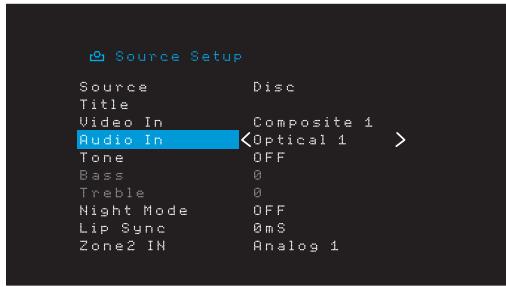 HARMAN KARDON AVR 171S - Configurez vos sources - 4