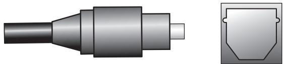 HARMAN KARDON AVR 171S - Connexions audio numériques - Optique - 1