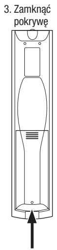 HARMAN KARDON AVR 171S - Umieszczanie baterii w pilocie - 3