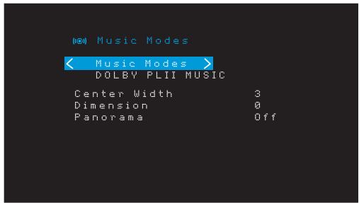 HARMAN KARDON AVR 171S - Surround Modes - 1