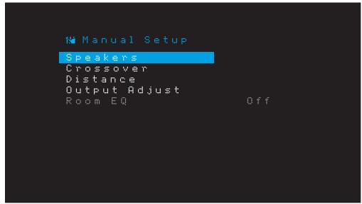 HARMAN KARDON AVR 171S - Punto Tre: Menu impostazioni manuali - 2