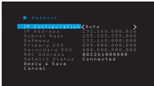 HARMAN KARDON AVR 171S - Konfiguracja sieci - 1