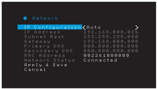 HARMAN KARDON AVR 171S - Einrichten des Netzwerks - 1
