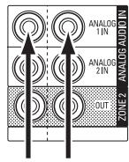 HARMAN KARDON AVR 171S - Collegamento ai dispositivi audio analogici - 1