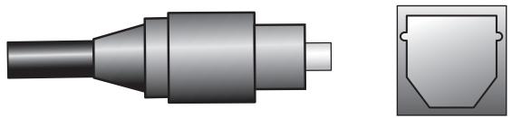 HARMAN KARDON AVR 171S - Conexões de audio digital - optico - 1