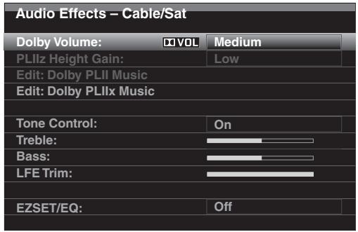 HARMAN KARDON AVR 270 HKTS 35 - Touche audio effects (effets audio) - 1