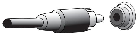 HARMAN KARDON AVR 270 HKTS 35 - Connexions du caisson de graves - 1