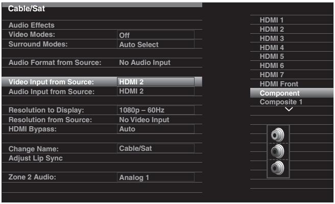 HARMAN KARDON AVR 270 JBL CINEMA 610 - Configurez vos sources - 2