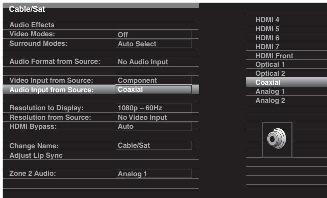 HARMAN KARDON AVR 270 JBL CINEMA 610 - Configurez vos sources - 3